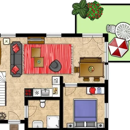 شقة Hanseresidenz I Whg 19 بولتينهاجين